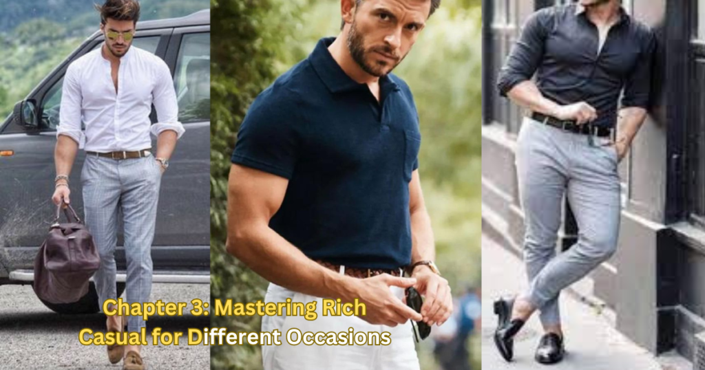 Chapter 3: Mastering Rich Casual for Different Occasions