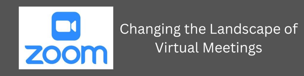 Changing the Landscape of Virtual Meetings