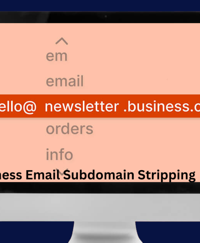 Navigating the Power of Business Email Subdomain Stripping